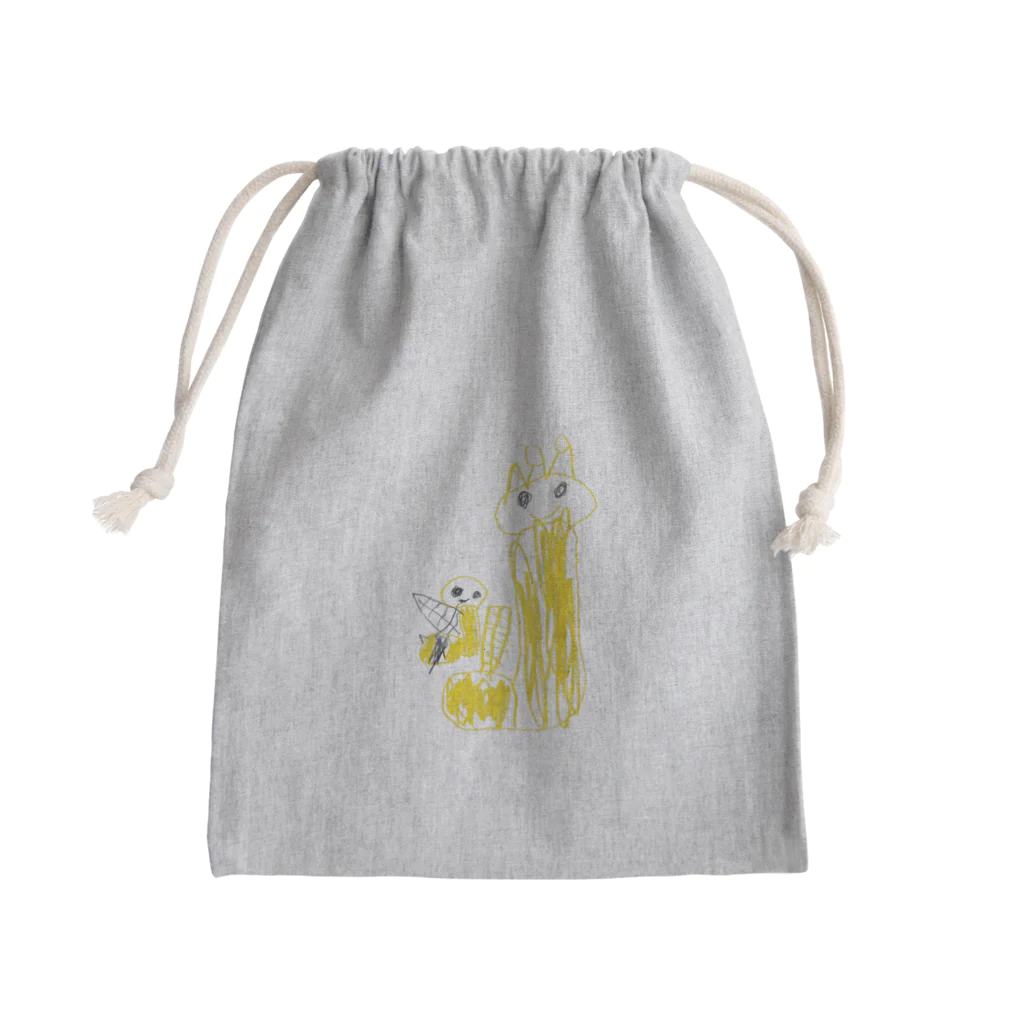 ユーマSHOPのはっちゃん Mini Drawstring Bag