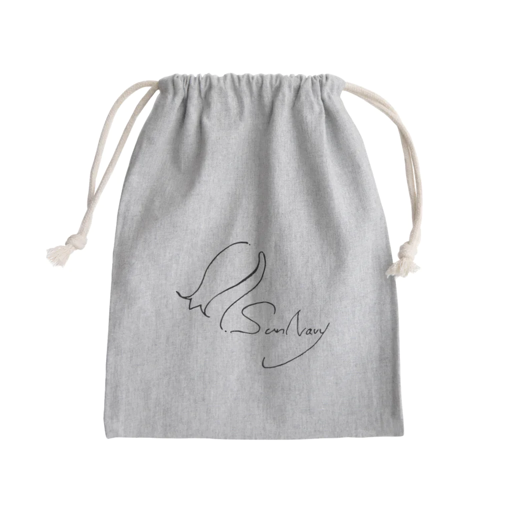 Sun NavyのSun Navy (navy) Mini Drawstring Bag