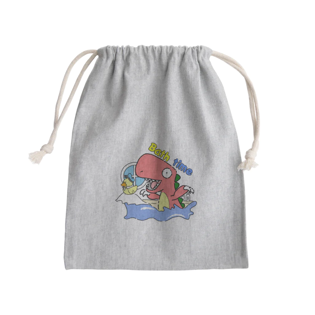 HxA paintshopの恐竜　ティラノサウルス　トレックス Mini Drawstring Bag