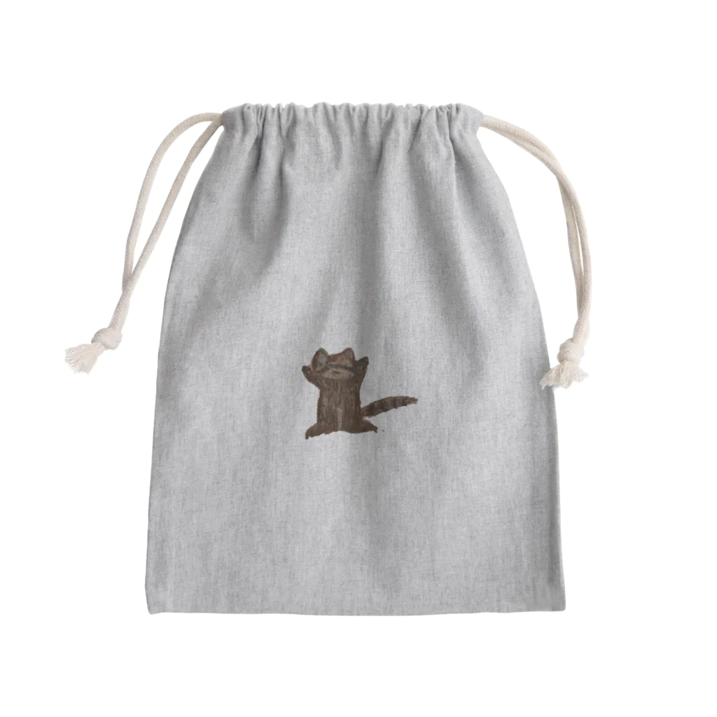 お雑煮のレッサーくん Mini Drawstring Bag