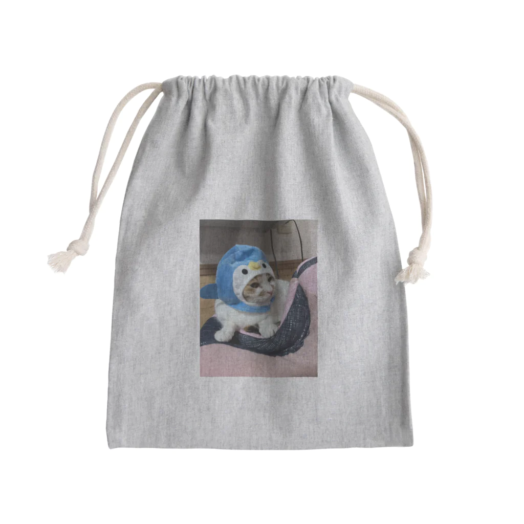 ウミの家のみちゃ(ペンギンver.) Mini Drawstring Bag