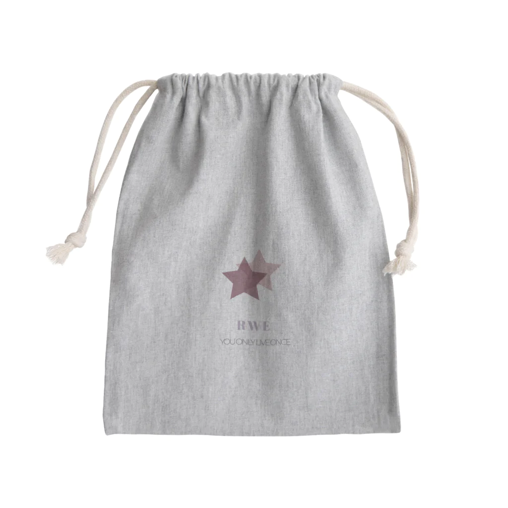 RWEの星デザイン Mini Drawstring Bag