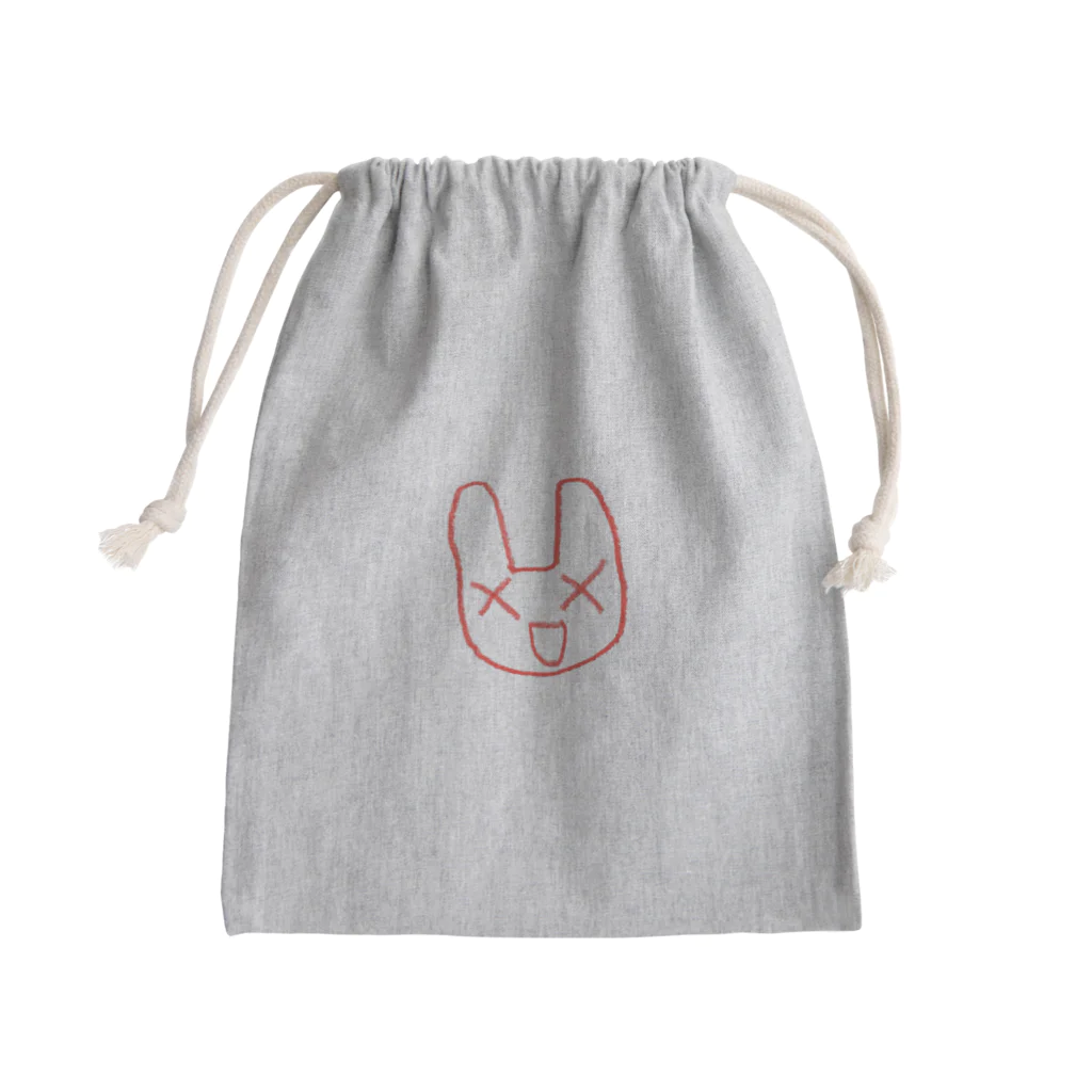 りんか(きらりん) 宮田担 ❤ご主人様☆夜空☆のばってんウサギちゃん Mini Drawstring Bag