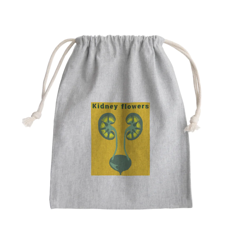 momolove のKidney flowers Mini Drawstring Bag