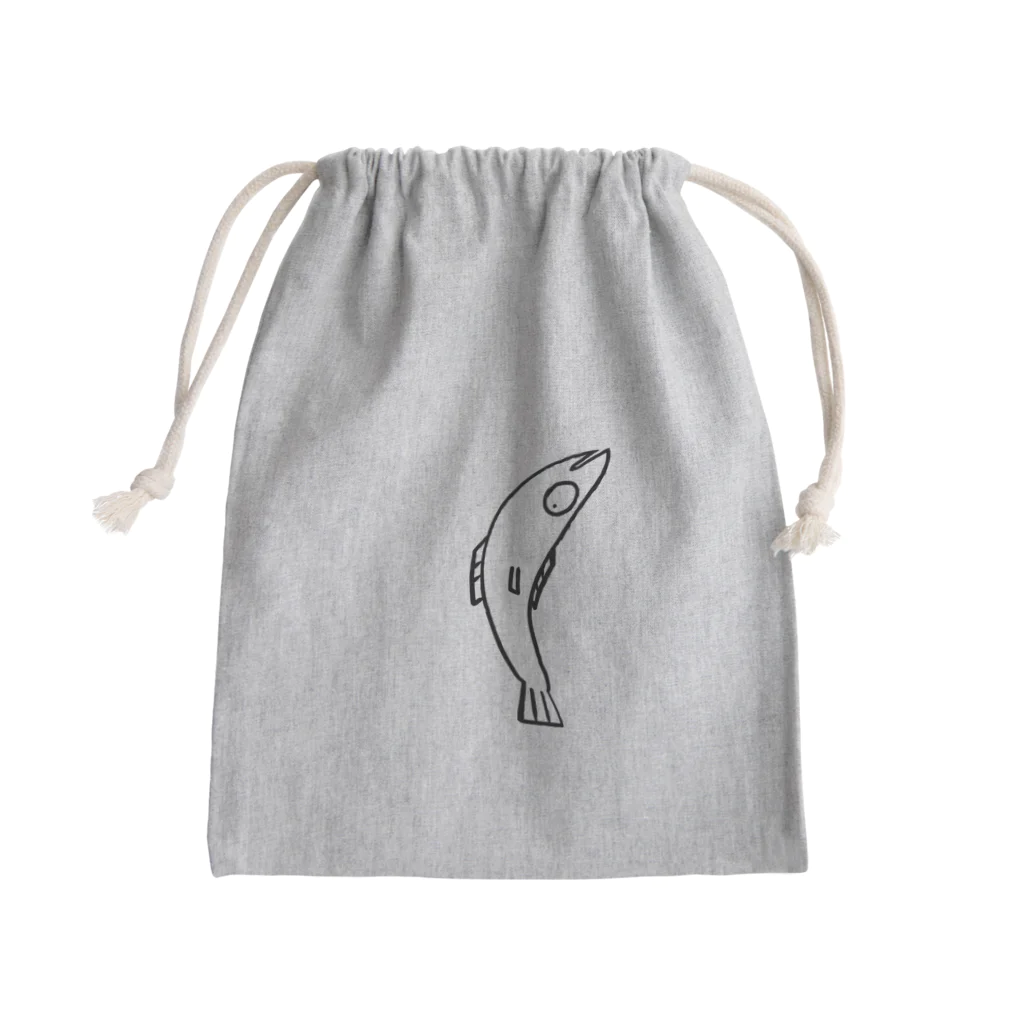 Kanjiのぎょぎょ Mini Drawstring Bag