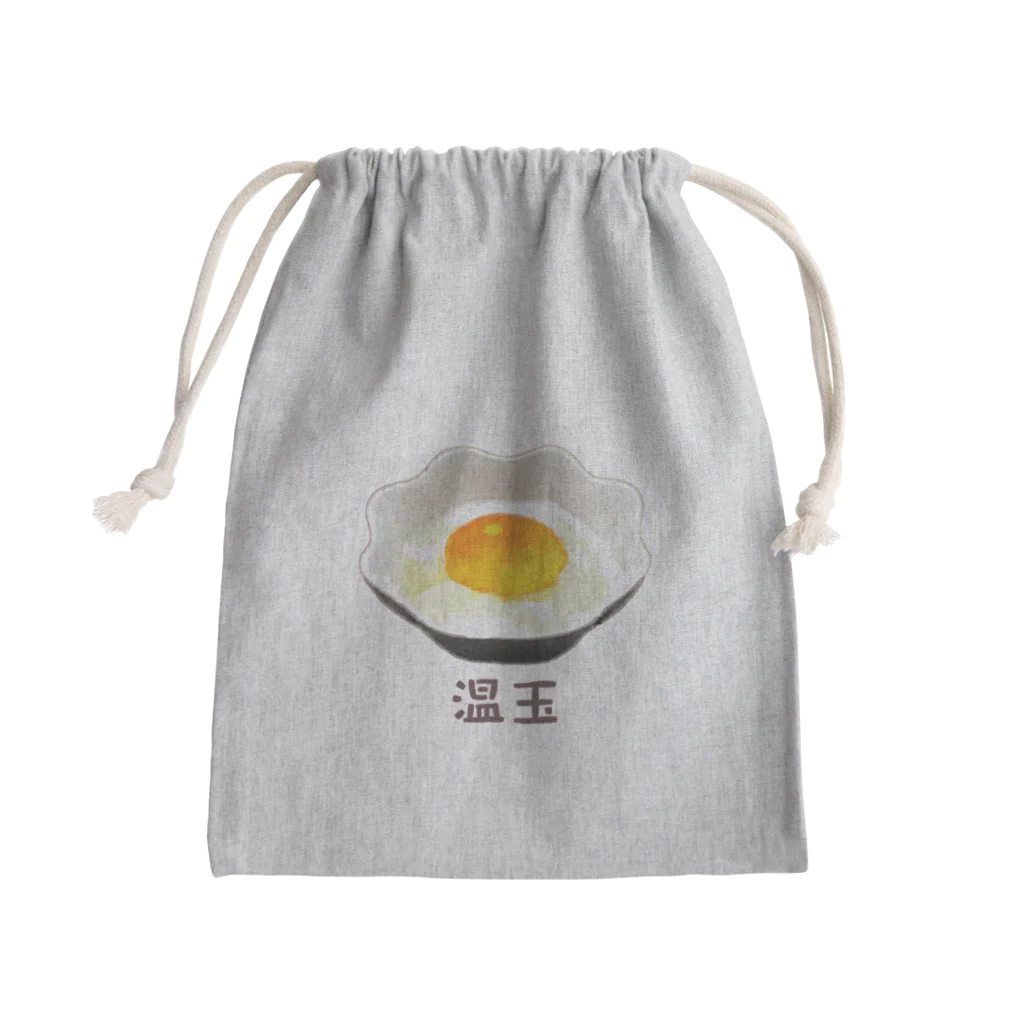脂身通信Ｚの温玉（温泉卵）_2204 Mini Drawstring Bag