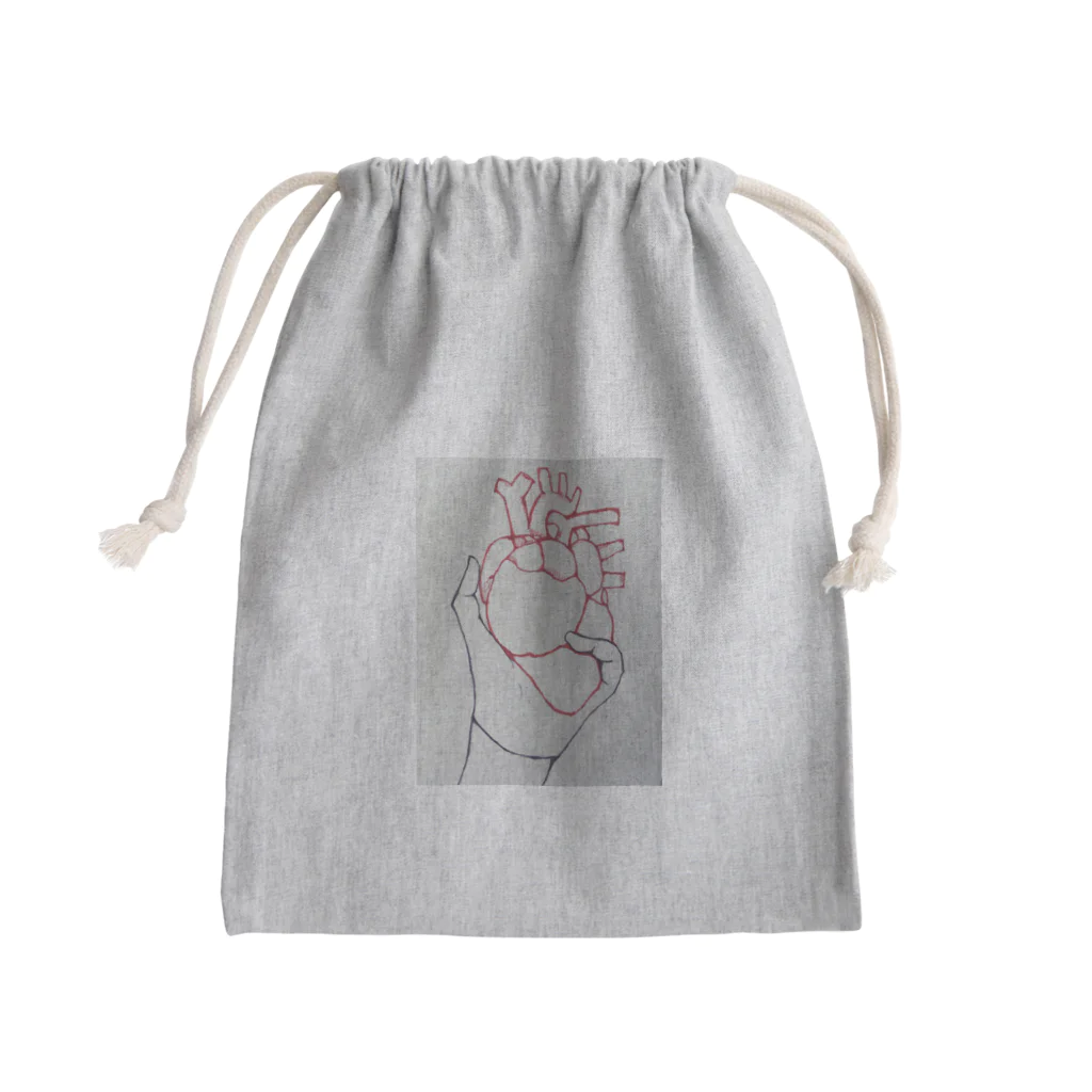 両性類のハチャメチャショップのお洒落な心臓 Mini Drawstring Bag