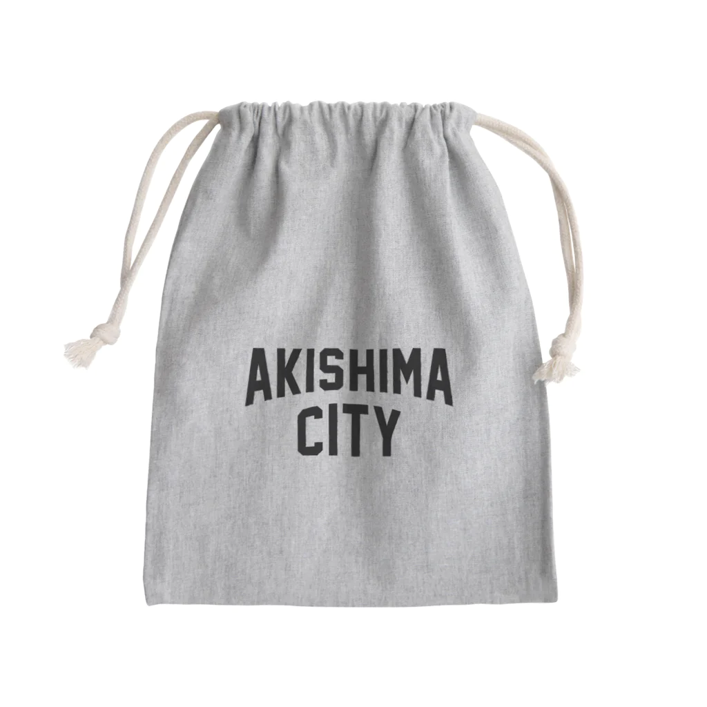 JIMOTOE Wear Local Japanの昭島市 AKISHIMA CITY Mini Drawstring Bag