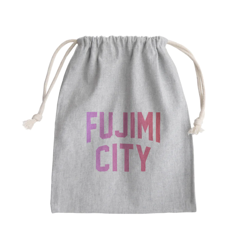 JIMOTOE Wear Local Japanの富士見市 FUJIMI CITY Mini Drawstring Bag