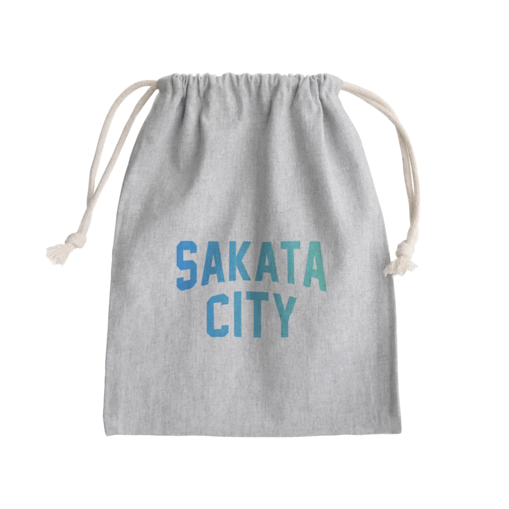 JIMOTOE Wear Local Japanの酒田市 SAKATA CITY Mini Drawstring Bag