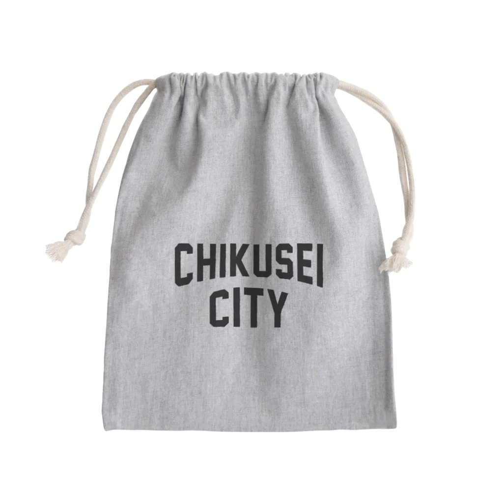 JIMOTOE Wear Local Japanの筑西市 CHIKUSEI CITY Mini Drawstring Bag