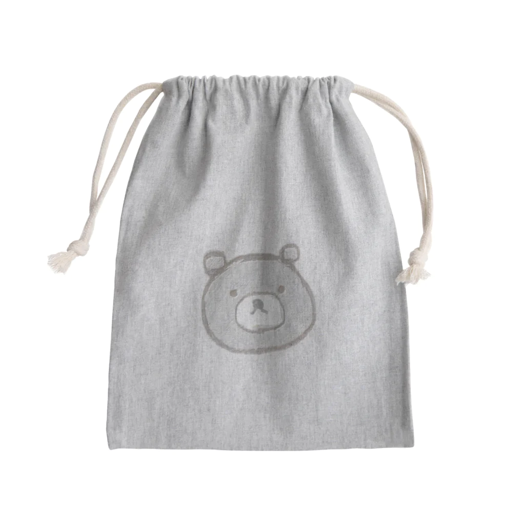 【ホラー専門店】ジルショップの手描き くまたん Mini Drawstring Bag