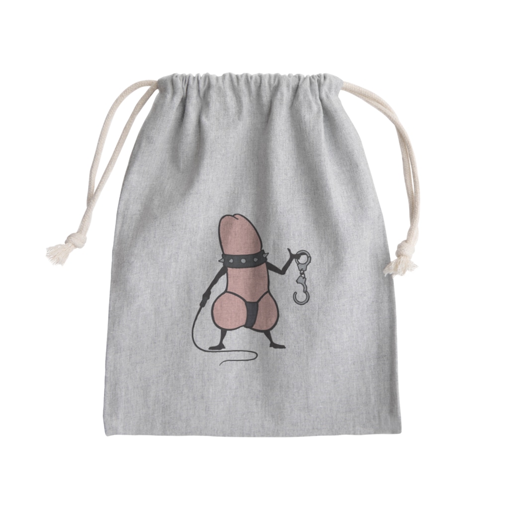 NOBODY754のEddie Funky Dick - BDSM Mini Drawstring Bag