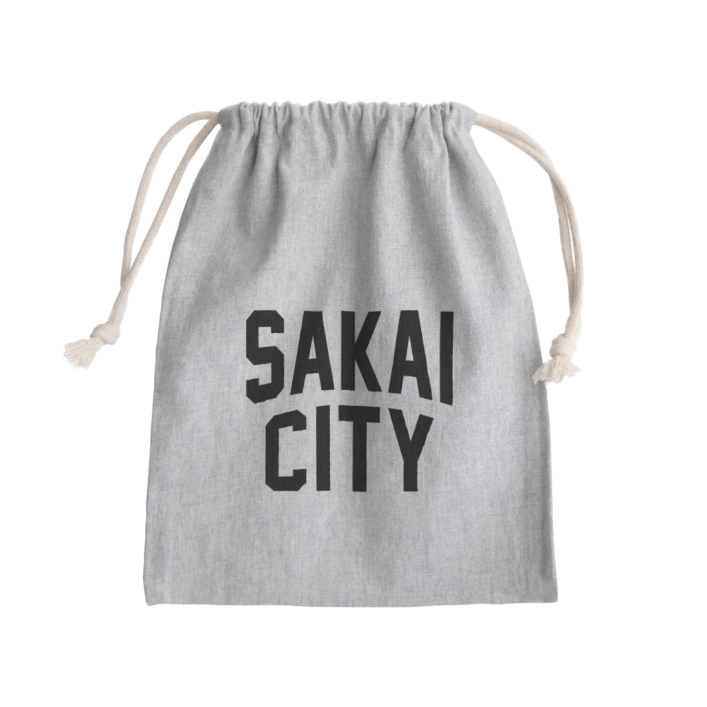 JIMOTO Wear Local Japanの坂井市 SAKAI CITY Mini Drawstring Bag