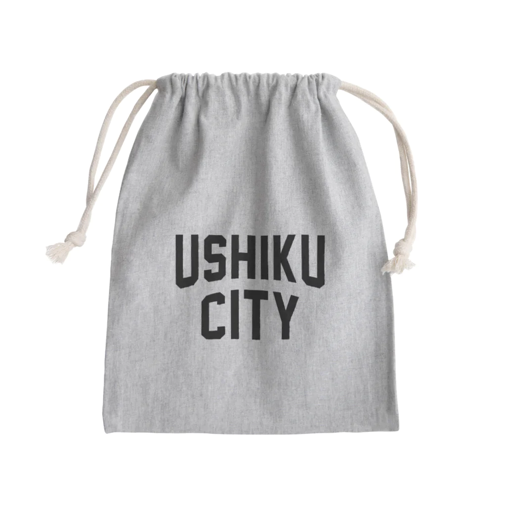 JIMOTOE Wear Local Japanの牛久市 USHIKU CITY Mini Drawstring Bag