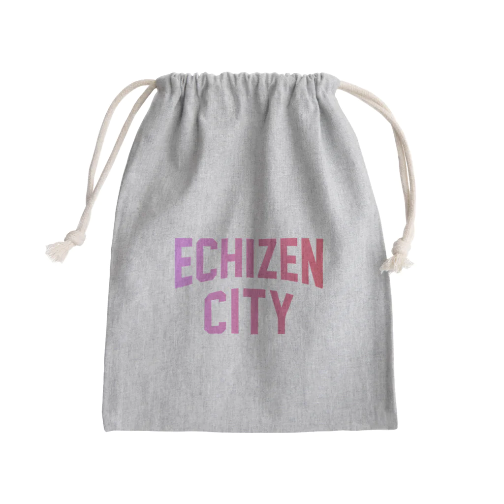 JIMOTOE Wear Local Japanの越前市 ECHIZEN CITY きんちゃく