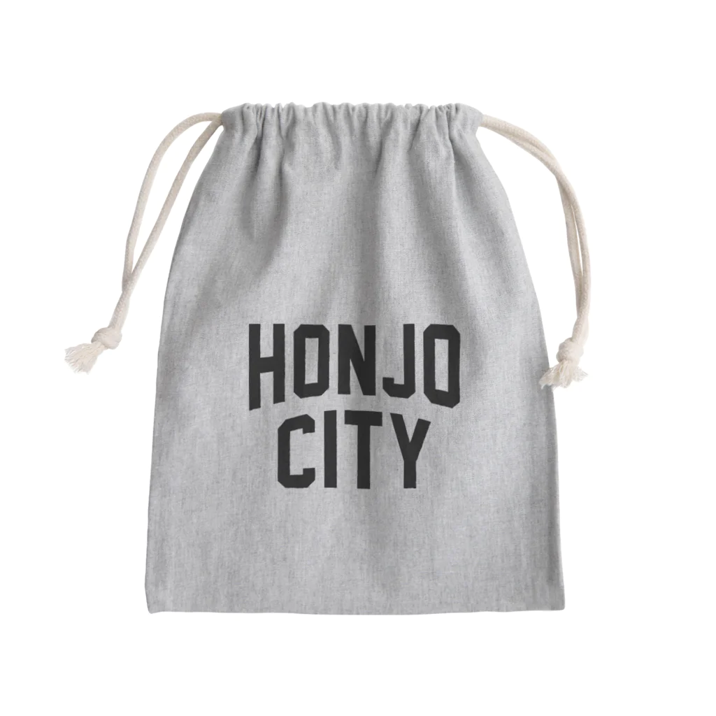JIMOTOE Wear Local Japanの本庄市 HONJO CITY Mini Drawstring Bag