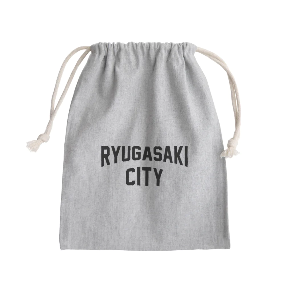 JIMOTOE Wear Local Japanの龍ケ崎市 RYUGASAKI CITY Mini Drawstring Bag