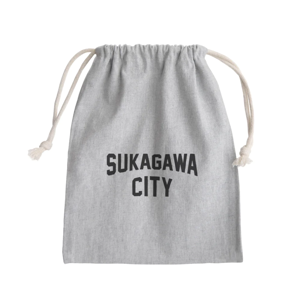 JIMOTOE Wear Local Japanの須賀川市 SUKAGAWA CITY Mini Drawstring Bag