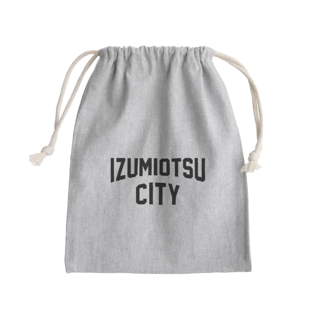 JIMOTOE Wear Local Japanの泉大津市 IZUMIOTSU CITY Mini Drawstring Bag