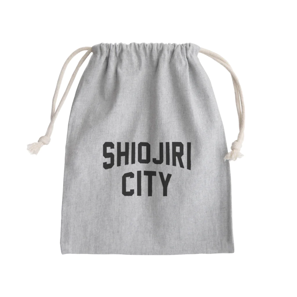JIMOTOE Wear Local Japanの塩尻市 SHIOJIRI CITY Mini Drawstring Bag
