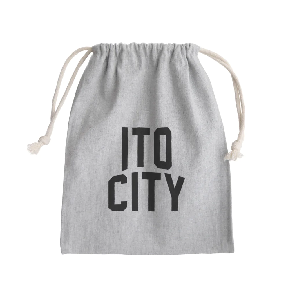 JIMOTOE Wear Local Japanの伊東市 ITO CITY Mini Drawstring Bag