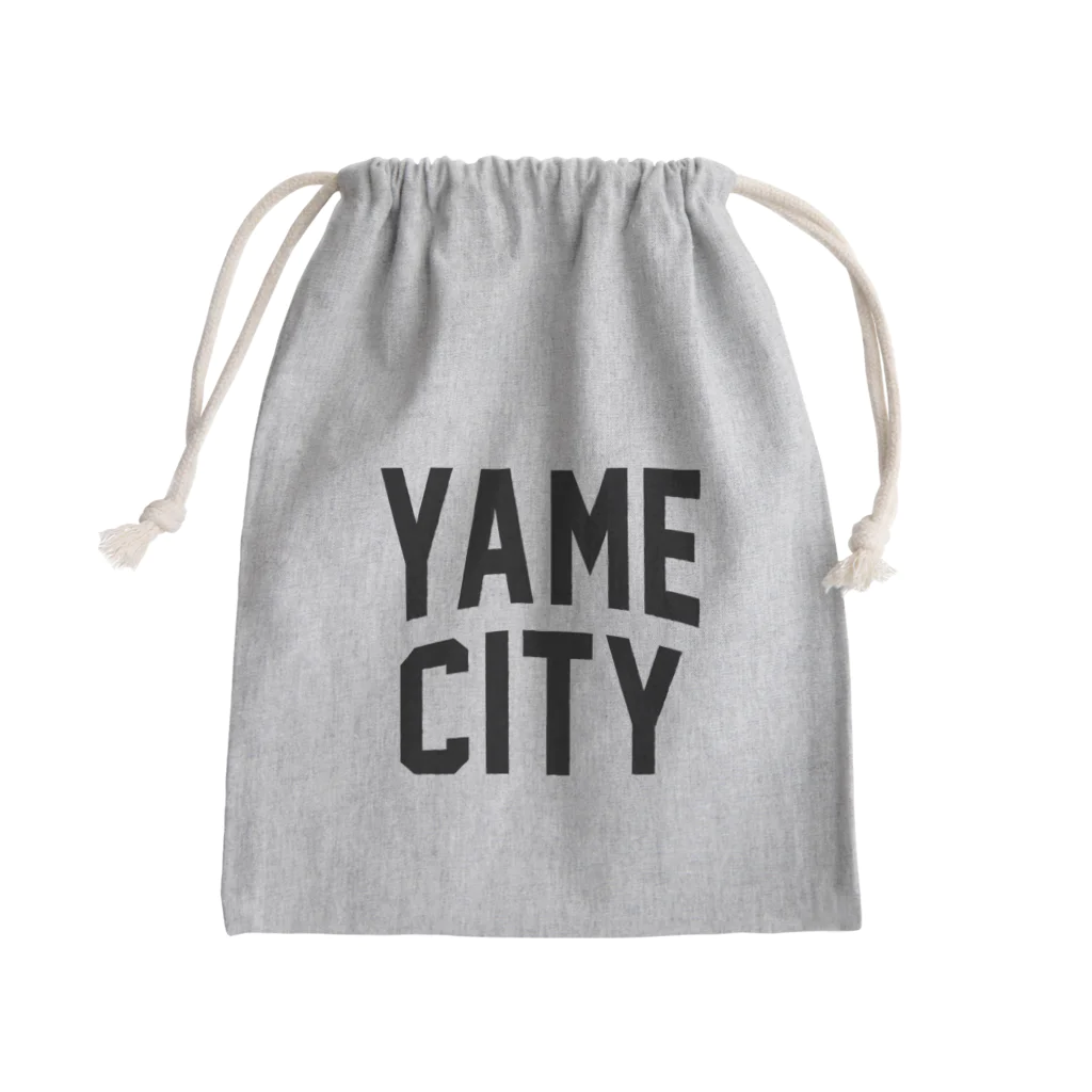 JIMOTOE Wear Local Japanの八女市 YAME CITY Mini Drawstring Bag