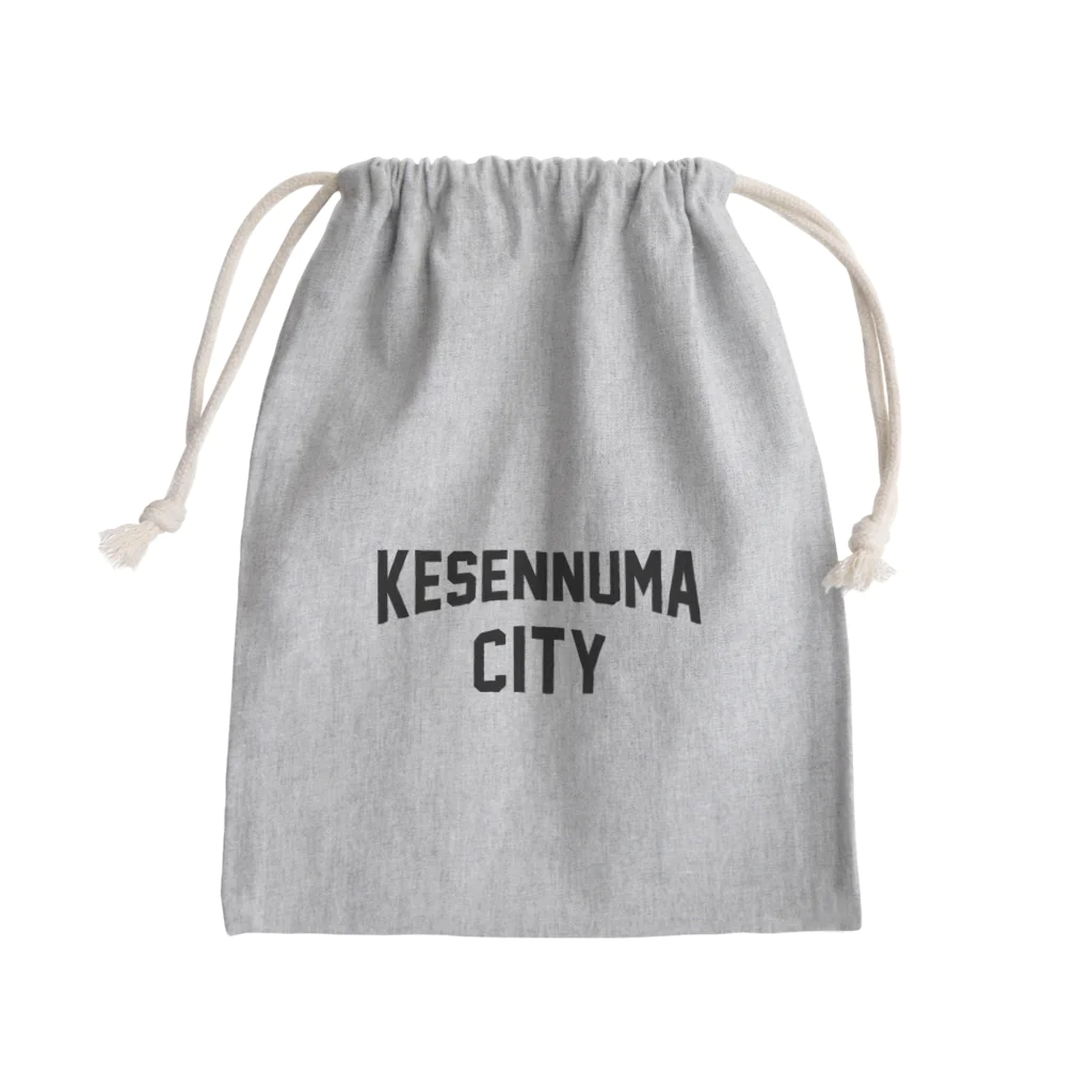 JIMOTOE Wear Local Japanの気仙沼市 KESENNUMA CITY Mini Drawstring Bag