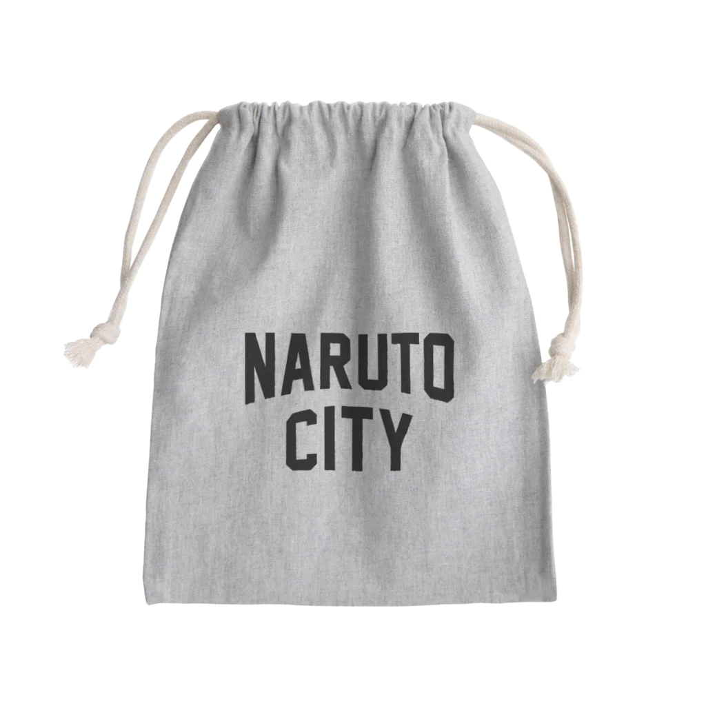 JIMOTOE Wear Local Japanの鳴門市 NARUTO CITY Mini Drawstring Bag