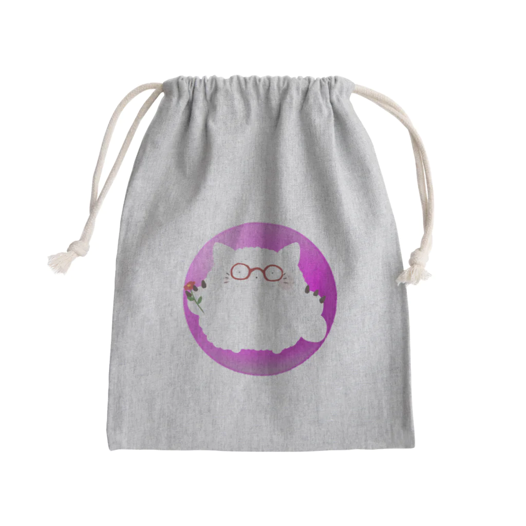 おはるさんのモフねこ Mini Drawstring Bag