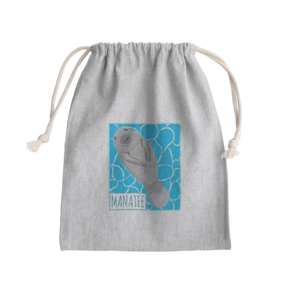 LalaHangeulのMANATEE(マナティ) Mini Drawstring Bag