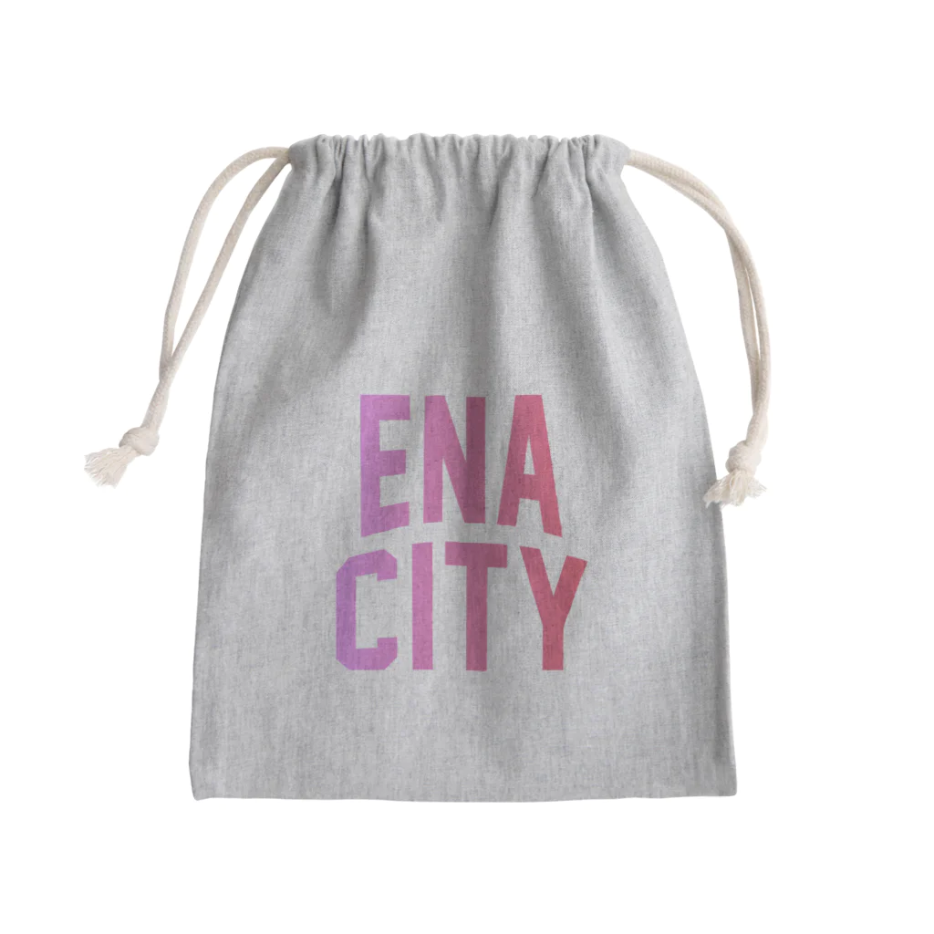 JIMOTOE Wear Local Japanの恵那市 ENA CITY Mini Drawstring Bag