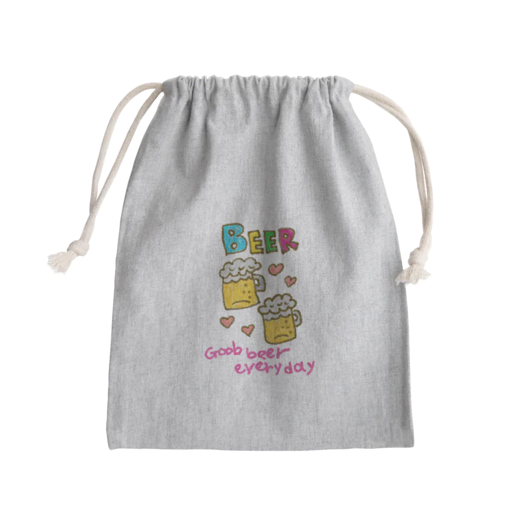 Siderunの館 B2のクレヨン DE びーる Mini Drawstring Bag