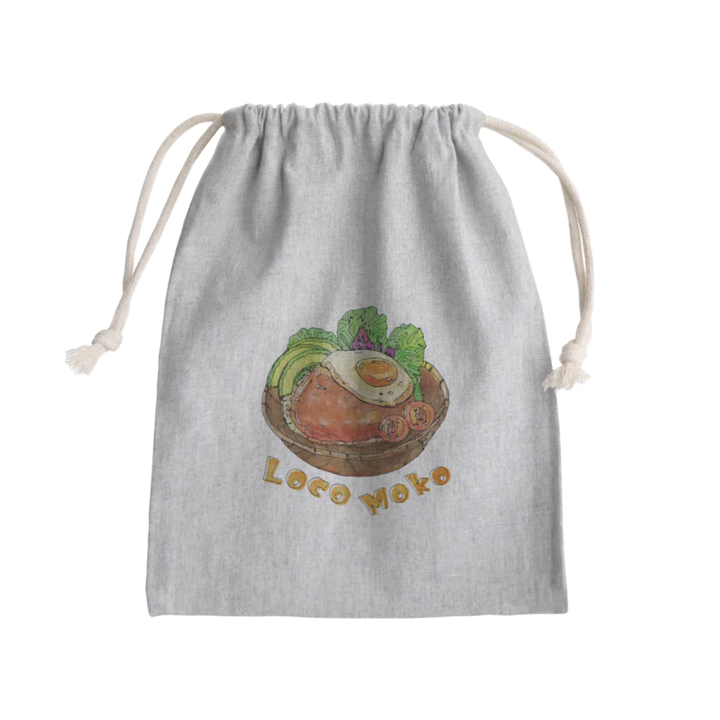 huroshikiのロコモコ/Loco Moko Mini Drawstring Bag