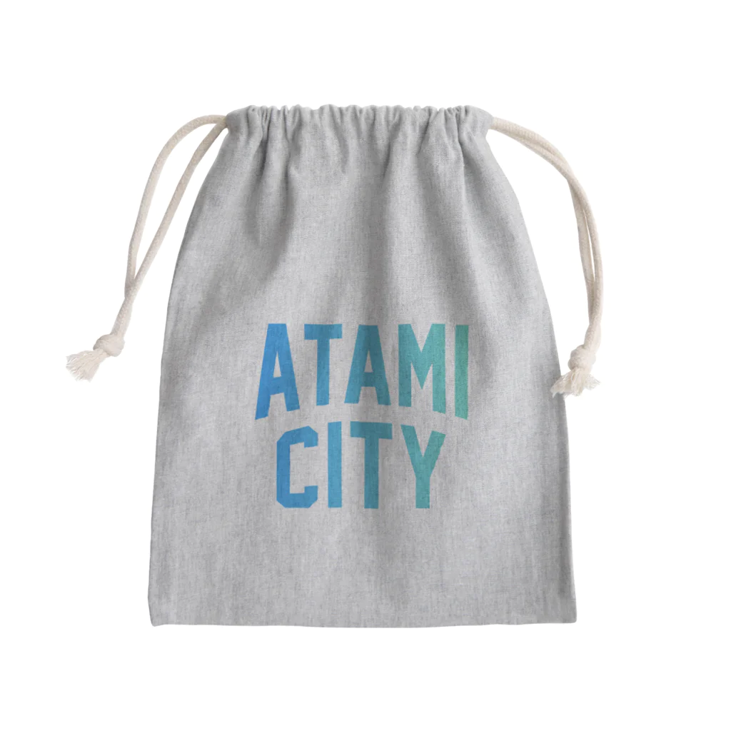 JIMOTOE Wear Local Japanの熱海市 ATAMI CITY Mini Drawstring Bag