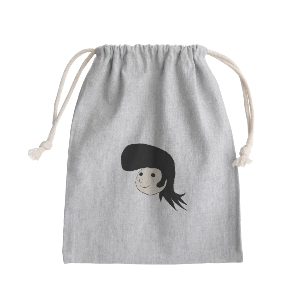 絵しりとりの産物のえりあしくん Mini Drawstring Bag