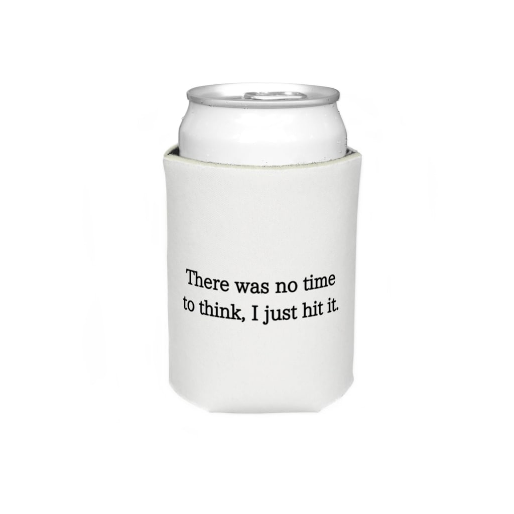 黒文字 名言 イニエスタ There Was No Time To Think I Just Hit It Koozie By K ミュラー K Muller00 Suzuri