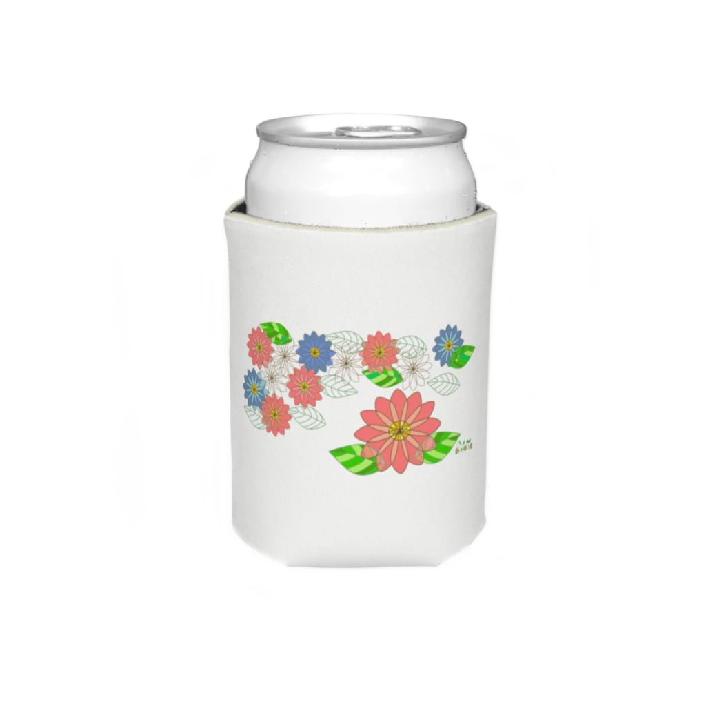 Tender time for OsyatoのStained glass flowers　～side～ Koozie