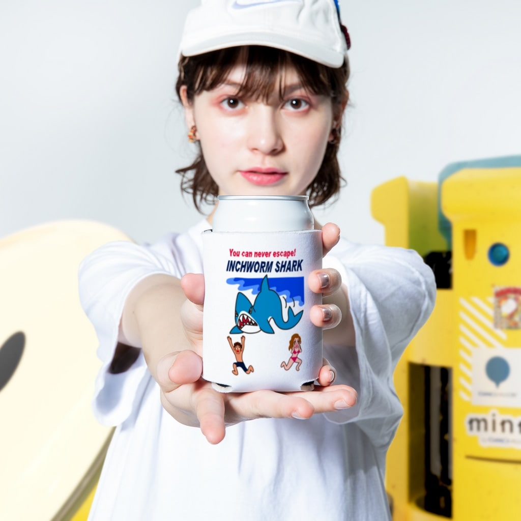 キッズモード某の恐怖！シャクトリシャーク Koozie:size