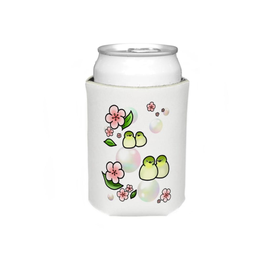 Lily bird（リリーバード）のほわほわメジロ梅 Koozie