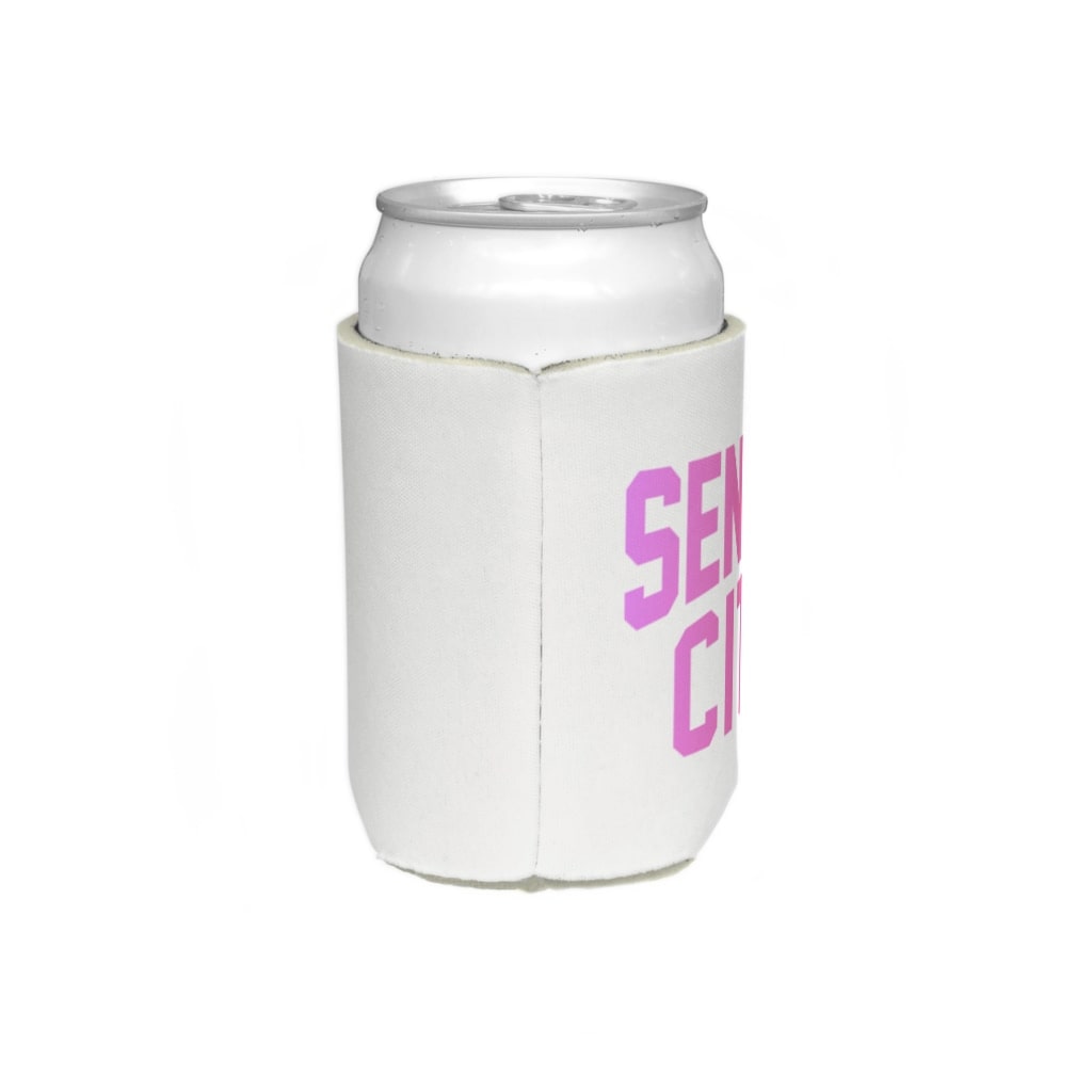 JIMOTO Wear Local Japanの仙台市 SENDAI CITY Koozie :left side