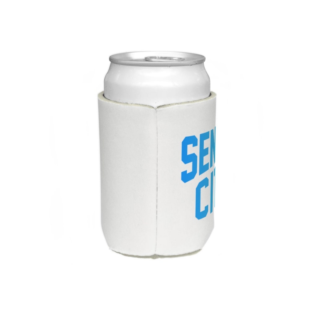 JIMOTO Wear Local Japanの仙台市 SENDAI CITY Koozie :left side