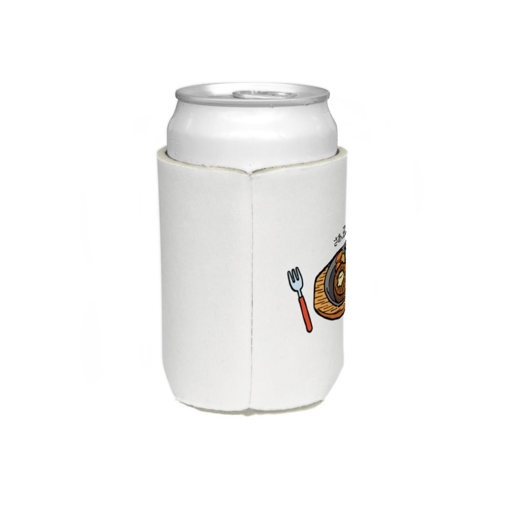 mincruのさぁ、召し上がれ_ステーキver Koozie :left side