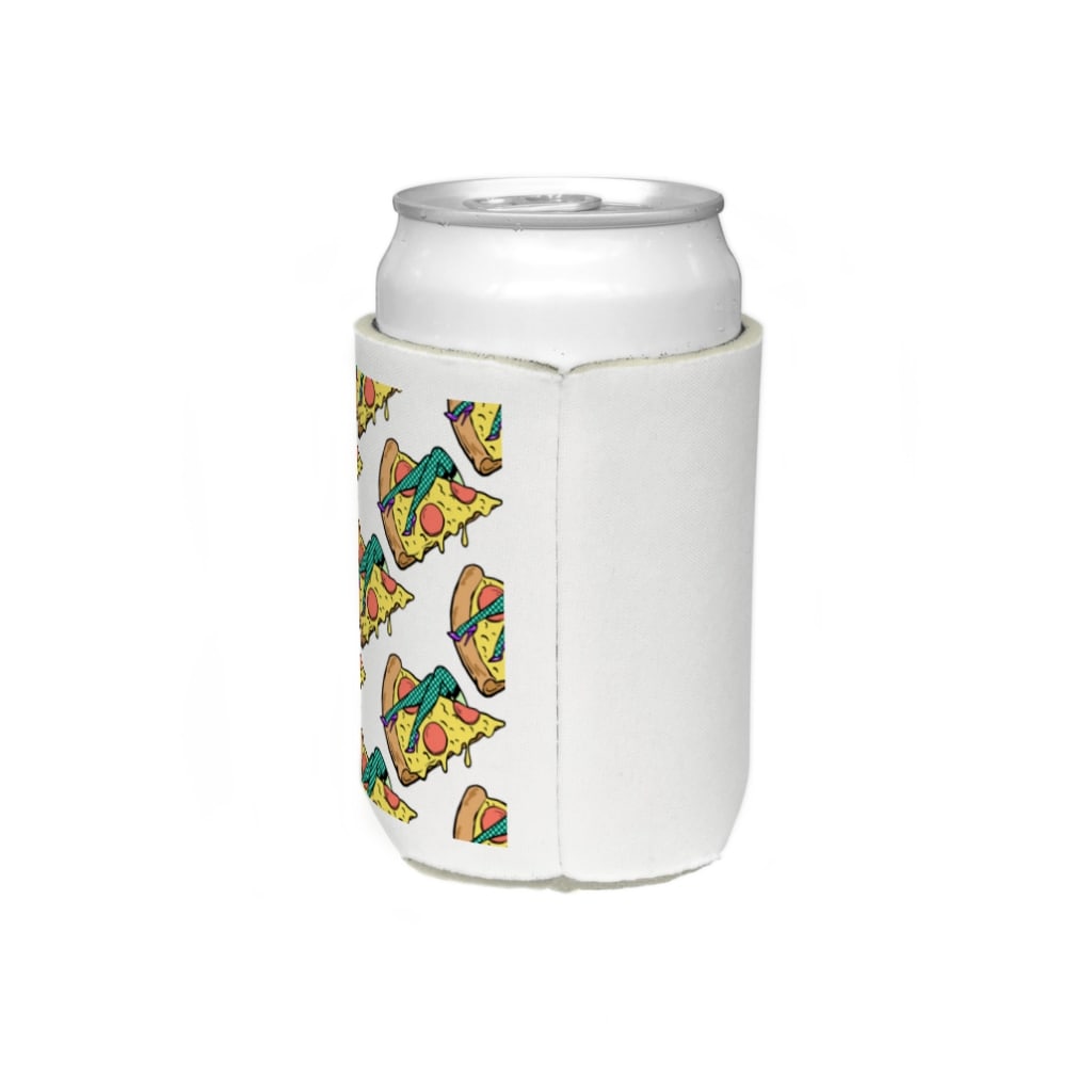 Mieko_Kawasakiの欲望のピザ🍕　GUILTY PLEASURE PIZZA AO TRANSPARENCY Koozie :right side