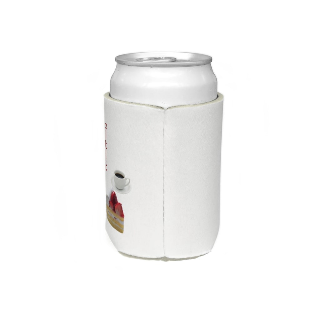 EASEのコーヒーとショートケーキ、おいしい。 Koozie :right side