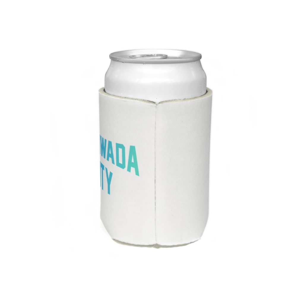 JIMOTO Wear Local Japanの岸和田市 KISHIWADA CITY Koozie :right side