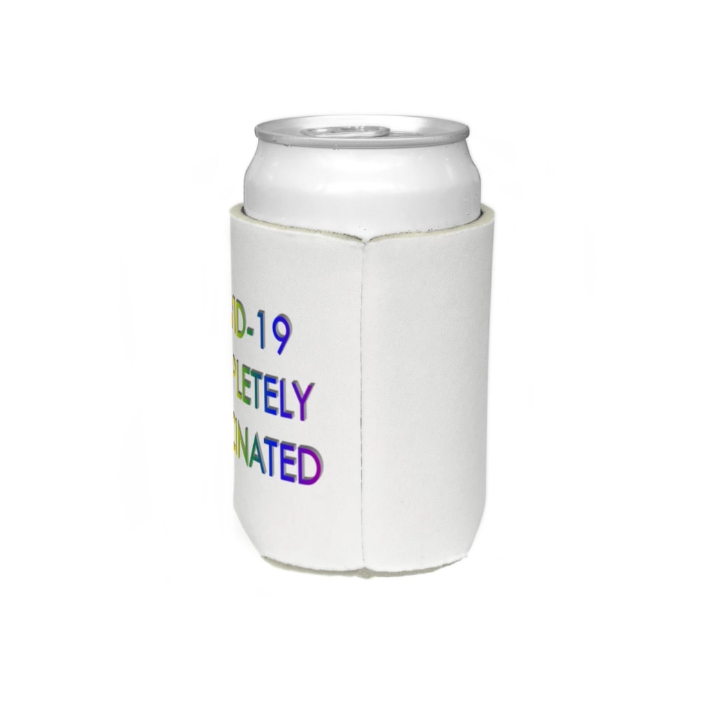 でおきしりぼ子のCOVID-19_ワクチン完全接種済み Koozie :right side