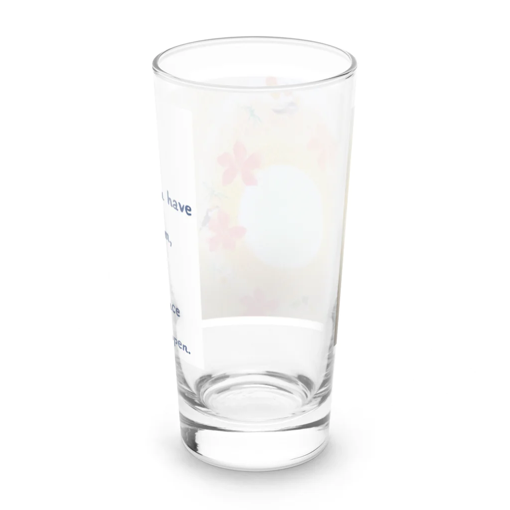 kozashopのさくらと友達 達 Long Sized Water Glass :back