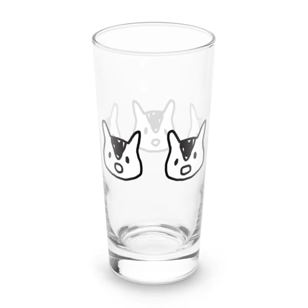 ゆるいシマリストアのゆるいシマリス Long Sized Water Glass :back