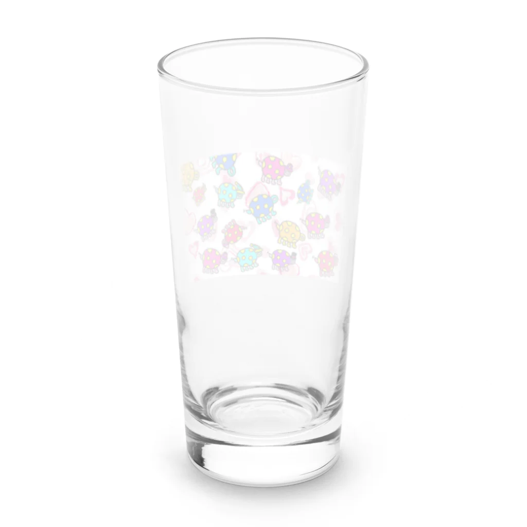 🐢かめきち🐬の6月限定かめぱら!! Long Sized Water Glass :back